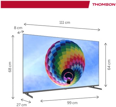 Thomson Google 50" QG4S14 4K QLED älytelevisio(2024)