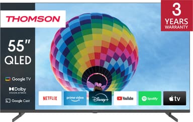 Thomson Google 55" QG4S14 4K QLED älytelevisio (2024)