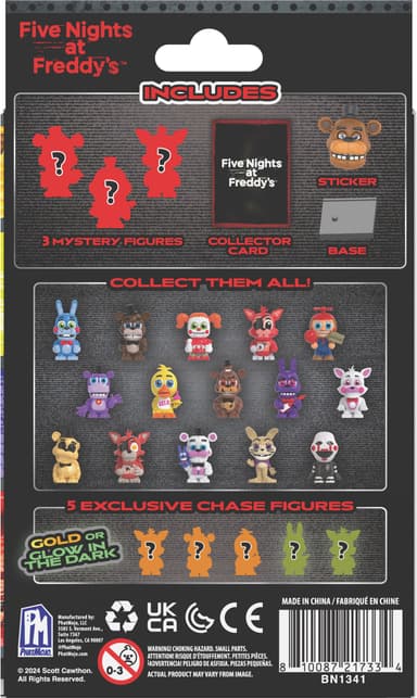 Five Nights At Freddy’s figuurisetti (Mystery Bundle)