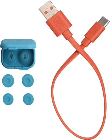 JBL Tune Flex 2 täysin langattomat in-ear kuulokkeet (sinivihreä)