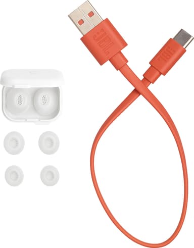 JBL Tune Flex 2 täysin langattomat in-ear kuulokkeet (valkoinen)