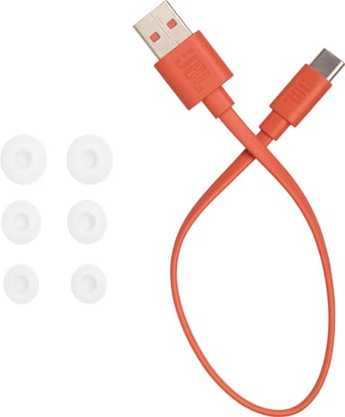 JBL Tune Buds 2 täysin langattomat in-ear kuulokkeet (valkoinen)
