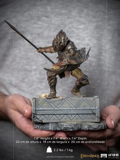 Iron Studios Lord Of The Rings Warrior toimintafiguuri (Uruk-hai)