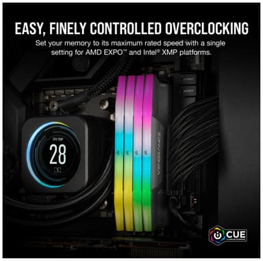 Corsair Vengeance RGB DDR5 RAM muisti 32 GB 6000 Mt/s CL30