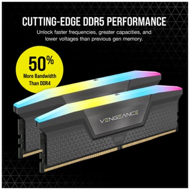 Corsair Vengeance RGB DDR5 RAM muisti 32 GB 6000 Mt/s CL30