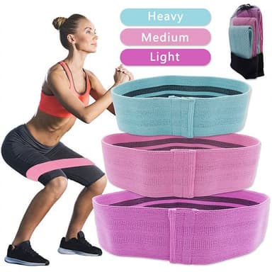 Jooga Stretch Band - 3-pack eri pituisia nauhoja