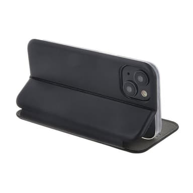 Peruskotelo jalustatoiminnolla iPhone 16:lle - Musta