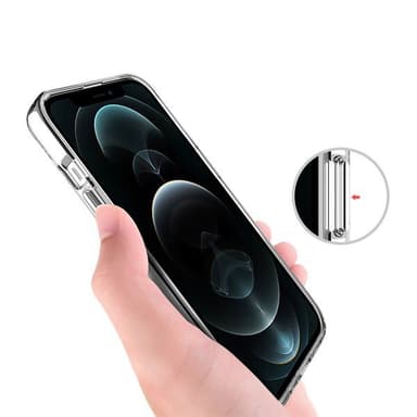 Läpinäkyvä kotelo iPhone 16 Pro Maxille