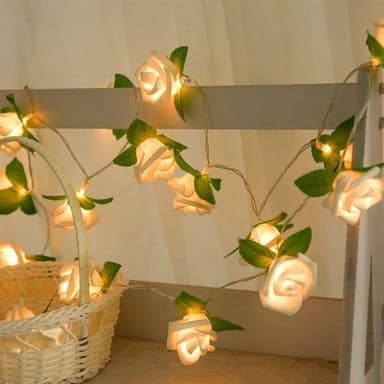 Valaisin Led-nauha ruusut