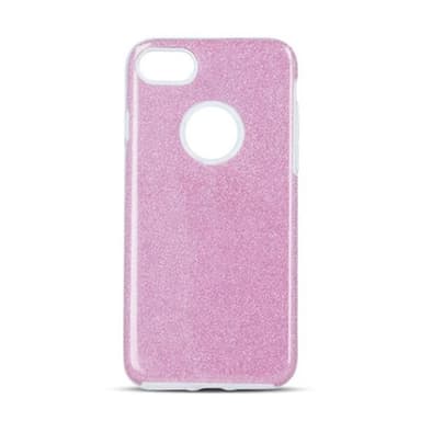 Kimaltava kotelo iPhone 16 Pro - vaaleanpunainen