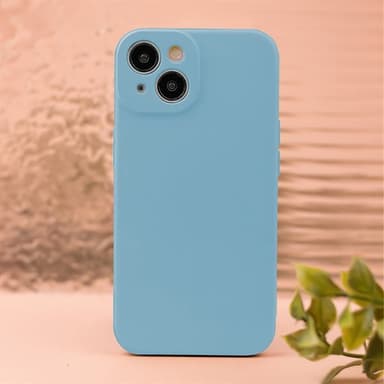 Silikonikotelo iPhone 16 Pro Maxille - sininen