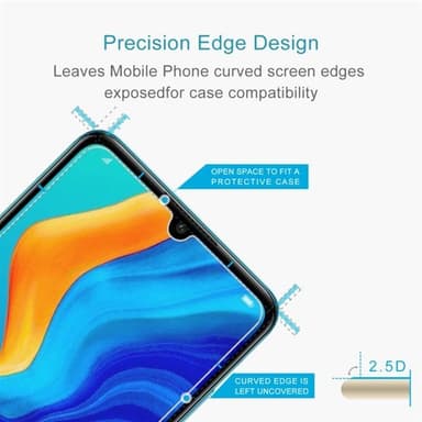 Karkaistu Näytönsuoja lasia Huawei P30 Lite