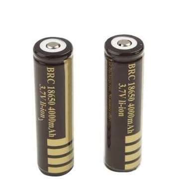 Ladattava akku 18650 - 4000mAh