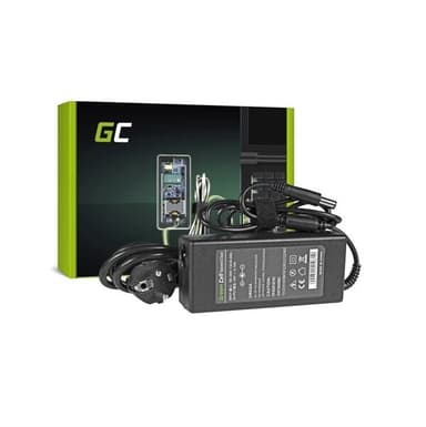 Green Cell laturi / Virtasovitin HP 90W / 19V 4.74A / 7.4mm-5.0mm