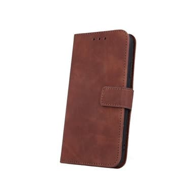 Smart Velvet -kotelo iPhone 16 Pro Max - ruskea