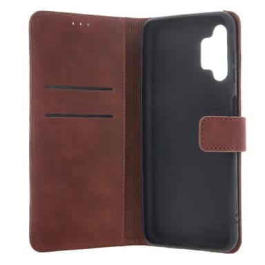Smart Velvet -kotelo iPhone 16 Pro Max - ruskea