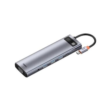 11-in-1 USB-C-keskitin, jossa on nopea lataus ja korkea yhteensopivuus