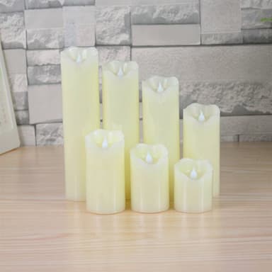 LED-kynttilä lepattavalla liekillä 5,3x10cm