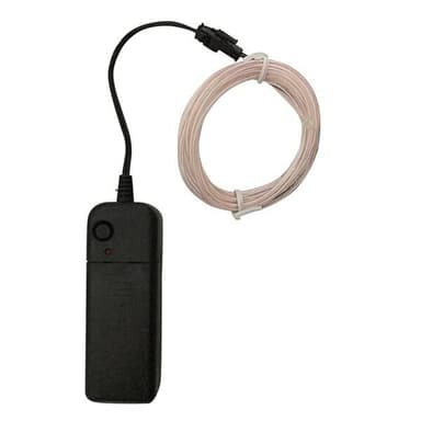 Paristokäyttöinen Led Glowstrip Neon Loop 3 metriä - punainen