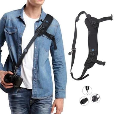 PULUZ Kameranauha pikakiinnityksellä SLR/DSLR- kameroille