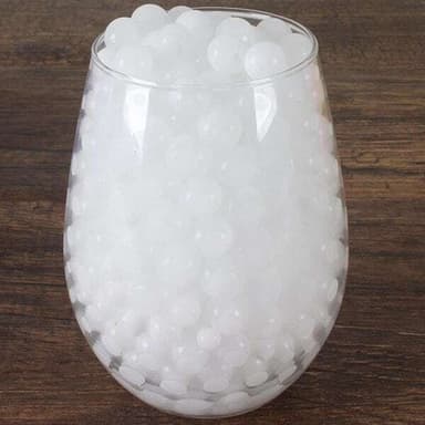 Vesihelmet / Vesikristallit ca 600st - Valkoinen väri