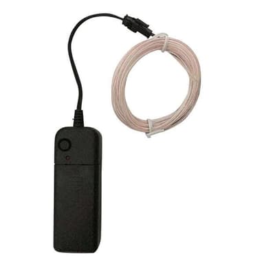 Paristokäyttöinen Led-lanka Neon Loop 3 metriä - Cerise