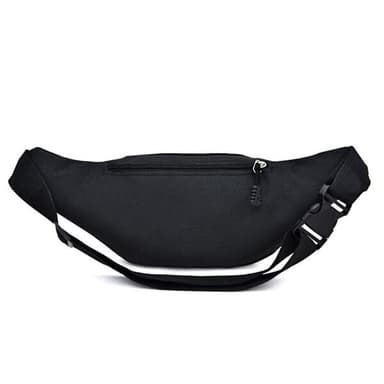 Vyötärölaukku /bum bag, jossa on useita käytännöllisiä lokeroita&lt