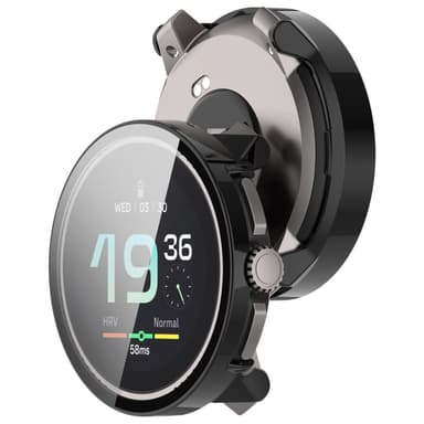 Suunto Race kellokotelo näytönsuojalla Musta