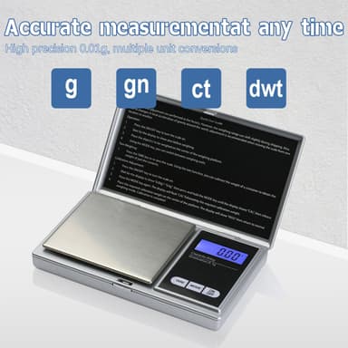 Digitaalinen vaaka, mittaa painon 0,01 g - 200 g