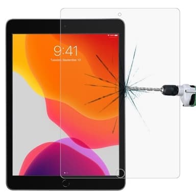 Näytönsuojus iPad 10,2"" 9H 2.5D Temperoitu lasikalvo