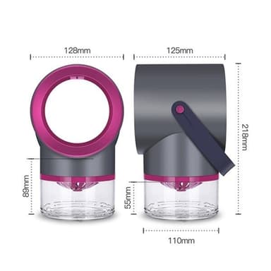 USB-hyttysloukku UV-valolla (valkoinen)