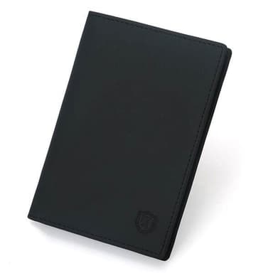 Passikotelo RFID-suojalla - Musta