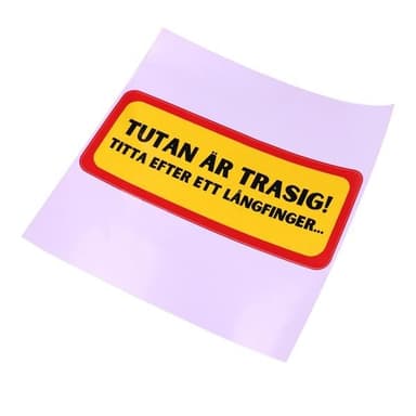 Puskuritarra - Tutan är trasig