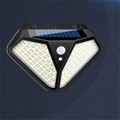 Seinälamppu Aurinkokennovalaistus 102 LED