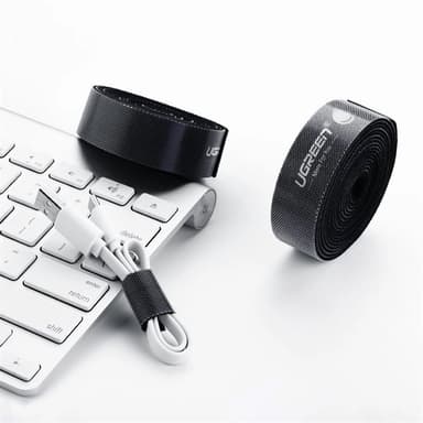 Ugreen Cable Organiser Velcro 2m - Musta