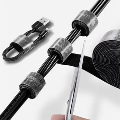 Ugreen Cable Organiser Velcro 2m - Musta