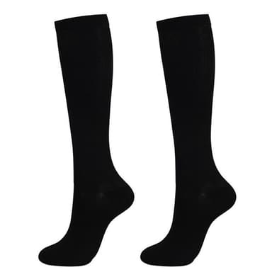 Tukisukat nylonia koko L/XL - Musta