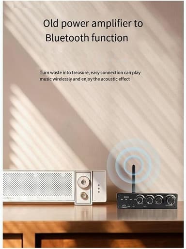 NÖRDIC Bluetooth 5.4 Audio Vastaanotin DAC Muunnin USB Muisti 3.5MM AUX RCA Coaxial