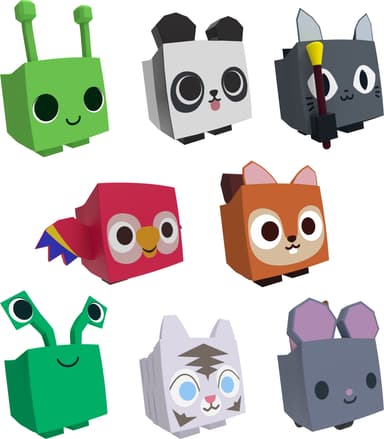 Play S2 Mystery Pack lelusetti (Pet Simulator X, 2 kpl)