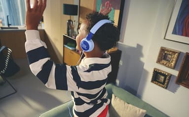JBL Junior 320 on-ear kuulokkeet (sininen)