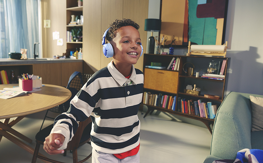 JBL Junior 320BT on-ear kuulokkeet (sininen)