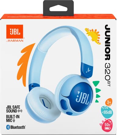 JBL Junior 320BT on-ear kuulokkeet (sininen)