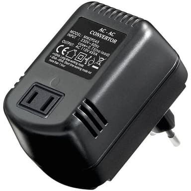Muuntaja/jännitemuunnin 230V-110V