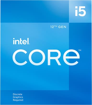 Intel® Core™ i5-12400F prosessori