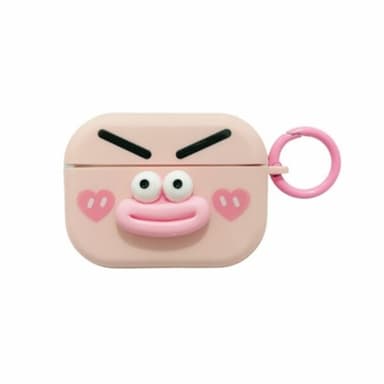 3D Emoji -kotelo AirPods Pro - vaaleanpunainen