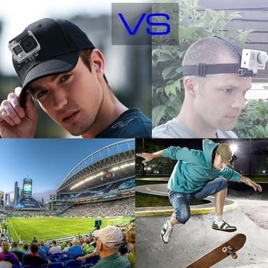 Lippis GoPro HERO  kiinnikkeellä
