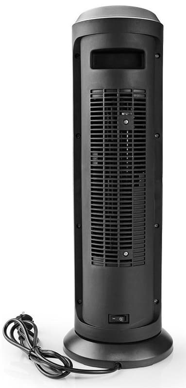 Nedis SmartLife keraaminen PTC-tuuletinlämmitin | Wi-Fi | 2000 W | 3 Lämpöasetusta | Oskillaatio | Näyttö | 15 - 35 °C | Android™ / IOS | Musta