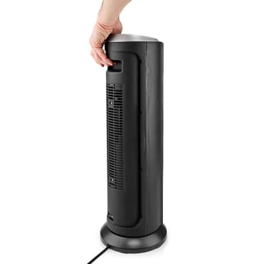 Nedis SmartLife keraaminen PTC-tuuletinlämmitin | Wi-Fi | 2000 W | 3 Lämpöasetusta | Oskillaatio | Näyttö | 15 - 35 °C | Android™ / IOS | Musta