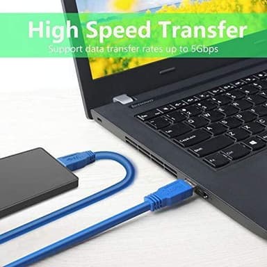 NÖRDIC USB3.1-kaapeli tyyppi A uros–tyyppi A uros, 5 Gb/s, 1,8m, USB3.0