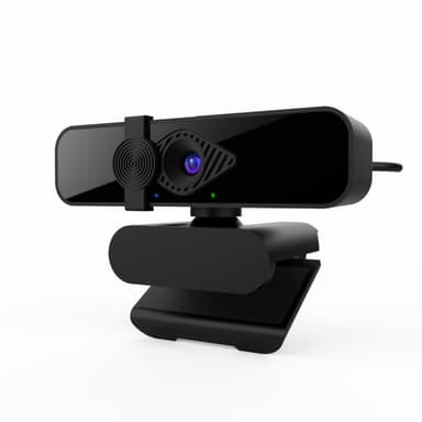 NÖRDIC 2K Webcam 2560x1440p 30fps 3,7MP sisäänrakennettu mikrofoni ja yksityisyyden suoja